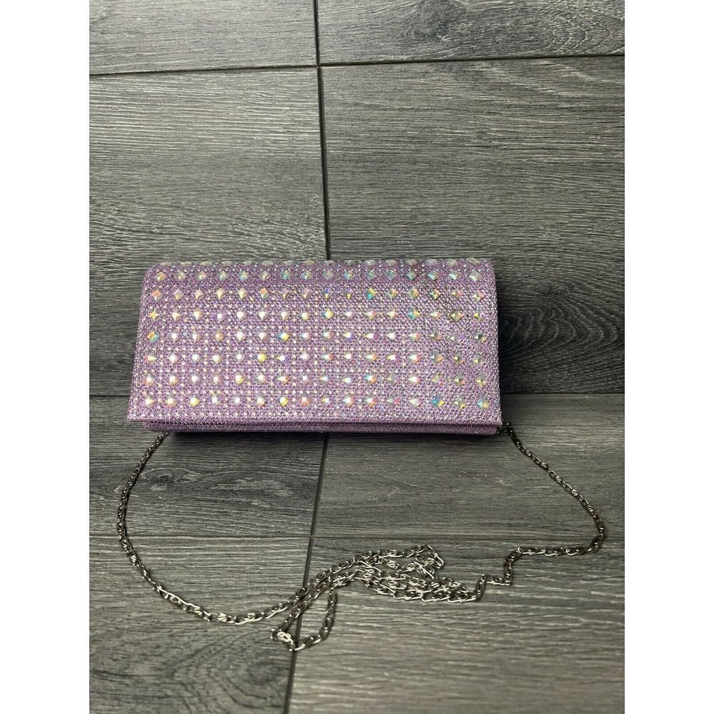 Inc International Concepts Purple Crystal Bag